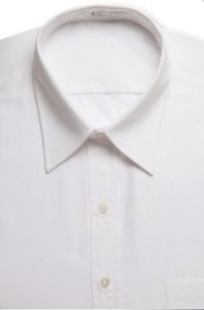 Camisa blanca manga larga