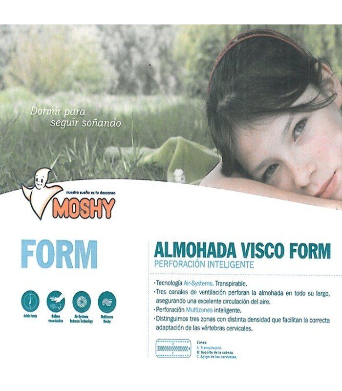 Almohada visco form moshy