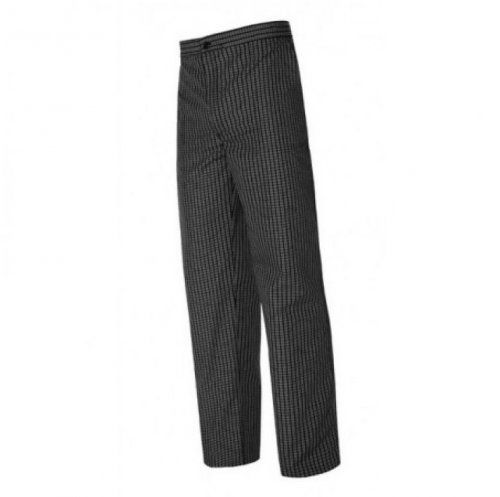 Pantalon cocina 4002 cuadro negro